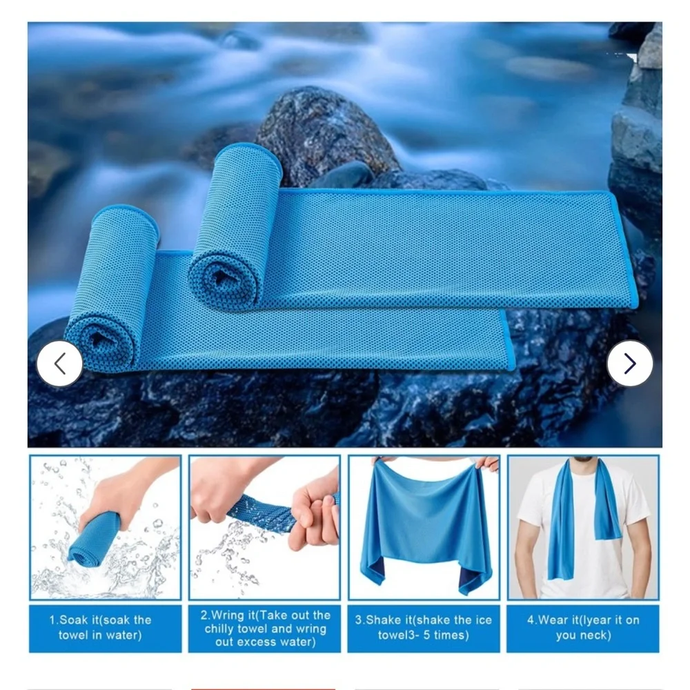 NWT Cadono Cooling Towel in Blue only ONE